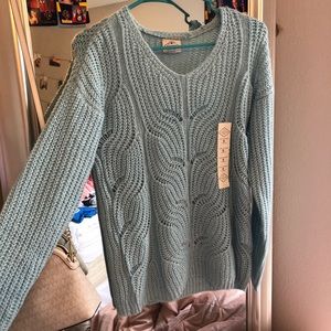 Baby Blue Sweater